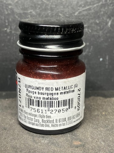 Testors model master burgundy - model,